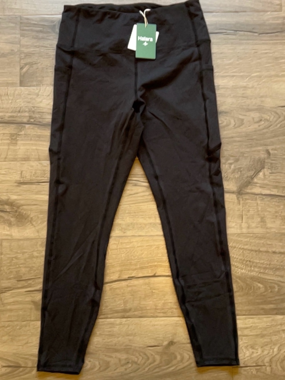 HALARA Black Womens Leggings - High Waist Active